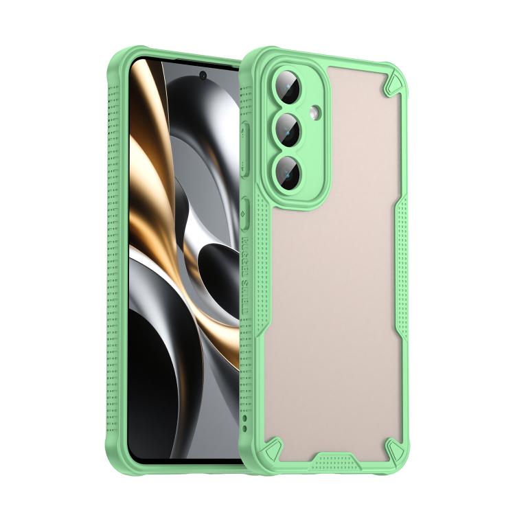 For Samsung Galaxy S25 FE 5G Armor Glaze PC Hybrid TPU Phone Case(Green)
For Samsung Galaxy S25 FE 5G Armor Glaze PC Hybrid TPU Phone Case(Green)