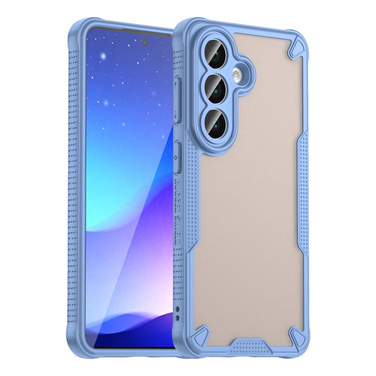 For Samsung Galaxy S26 5G Armor Glaze PC Hybrid TPU Phone Case(Blue)
For Samsung Galaxy S26 5G Armor Glaze PC Hybrid TPU Phone Case(Blue)
