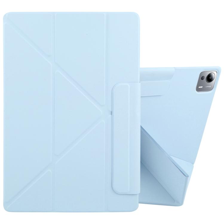 For Xiaomi Pad 7 Ultra Fixed Buckle Magnetic Deformation Leather Tablet Case(Ice Blue)
For Xiaomi Pad 7 Ultra Fixed Buckle Magnetic Deformation Leather Tablet Case(Ice Blue)