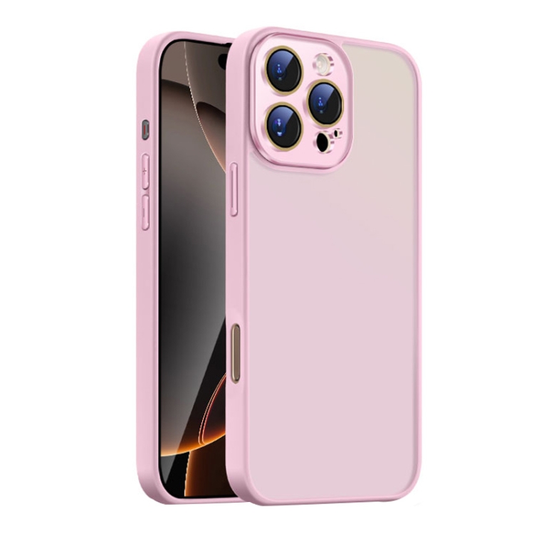 For iPhone 16 Pro Nano Semi-transparent Frosted Skin Feel Phone Case(Light Pink)
For iPhone 16 Pro Nano Semi-transparent Frosted Skin Feel Phone Case(Light Pink)