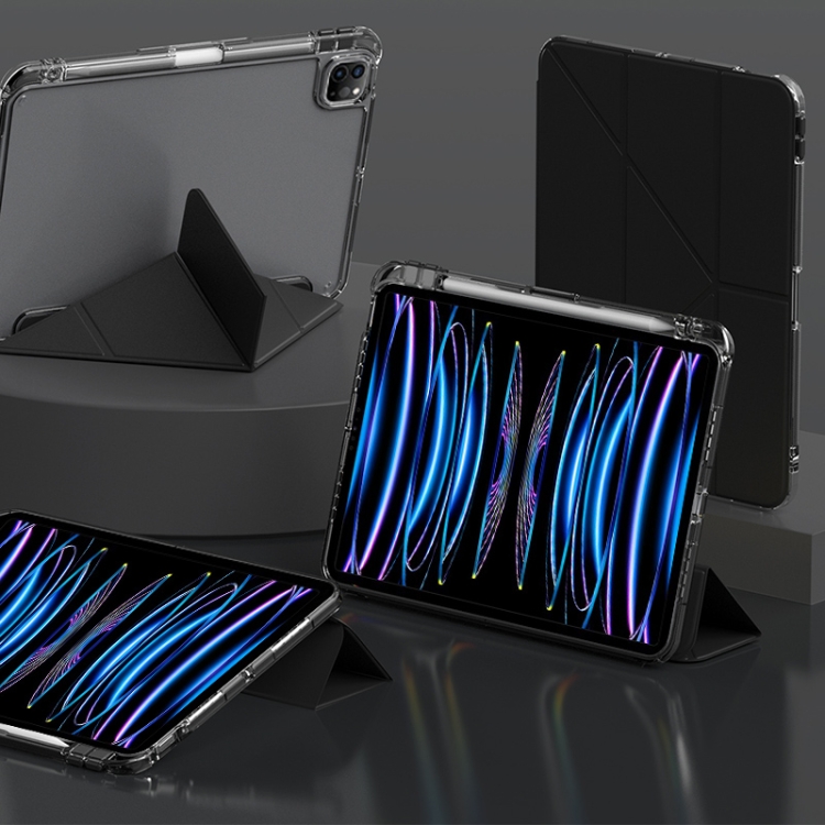 For iPad Air 13 2024 / 2025 mutural Y-Shape Deformation Leather Tablet Case(Black)
For iPad Air 13 2024 / 2025 mutural Y-Shape Deformation Leather Tablet Case(Black)