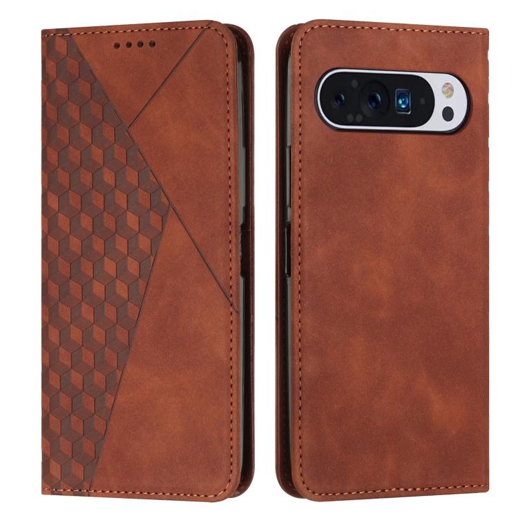 For Google Pixel 11 Pro XL Diamond Splicing Skin Feel Magnetic Leather Phone Case(Brown)
For Google Pixel 11 Pro XL Diamond Splicing Skin Feel Magnetic Leather Phone Case(Brown)