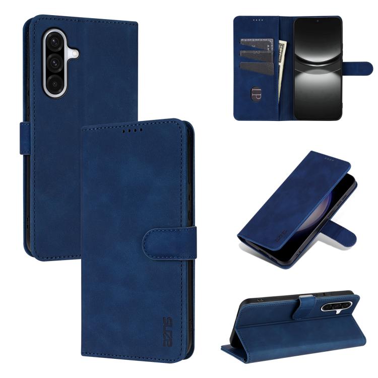 For Samsung Galaxy A26 5G AZNS Skin Feel Calf Texture Flip Leather Phone Case(Blue)
For Samsung Galaxy A26 5G AZNS Skin Feel Calf Texture Flip Leather Phone Case(Blue)
