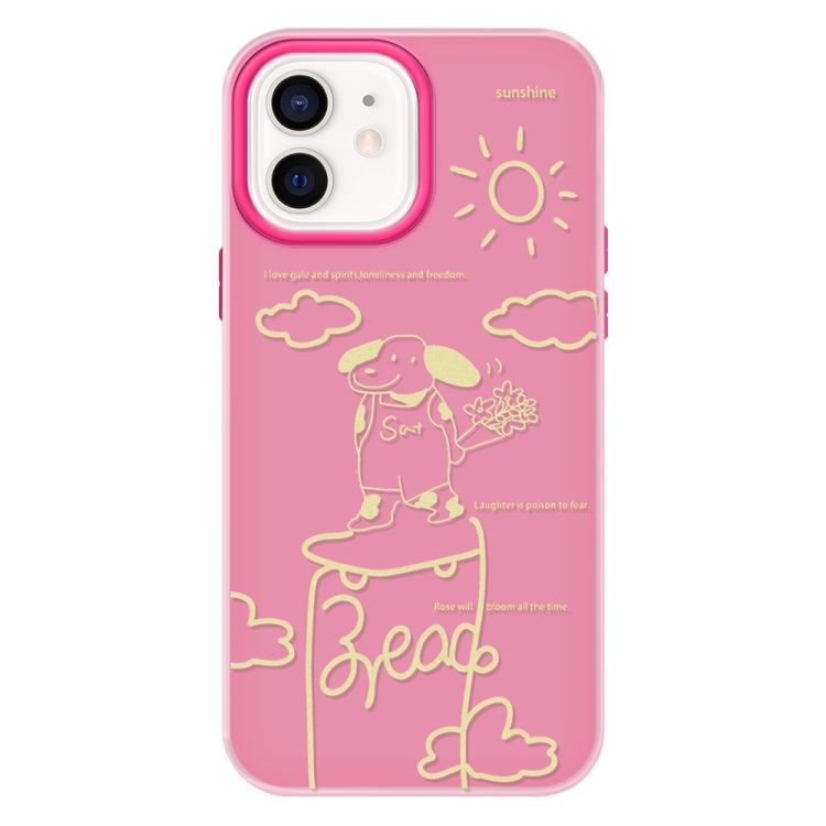 For iPhone 12 Skin Feeling Jelly TPU Hybrid PC Phone Case(Rose Puppy Rose Red)
For iPhone 12 Skin Feeling Jelly TPU Hybrid PC Phone Case(Rose Puppy Rose Red)