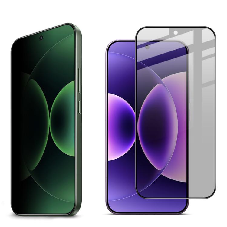 For Xiaomi 17 Pro Max imak HD Full Screen Anti-spy Tempered Glass Protective Film
For Xiaomi 17 Pro Max imak HD Full Screen Anti-spy Tempered Glass Protective Film