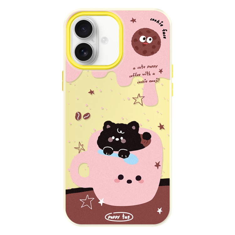 For iPhone 16 Skin Feeling Jelly TPU Hybrid PC Phone Case(Teacup Puppy Yellow)
For iPhone 16 Skin Feeling Jelly TPU Hybrid PC Phone Case(Teacup Puppy Yellow)