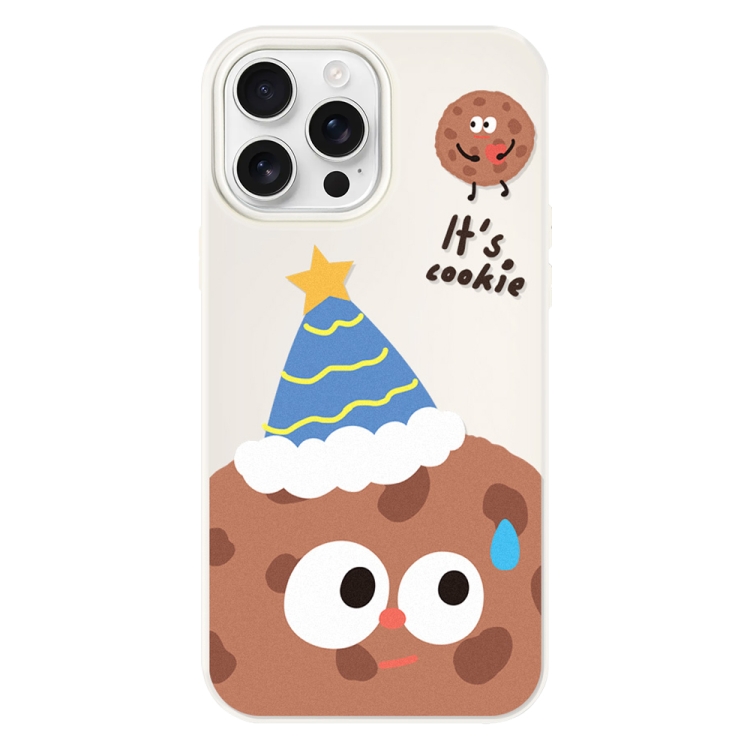 For iPhone 15 Pro Max Skin Feeling Jelly TPU Hybrid PC Phone Case(Celebration Cookies White)
For iPhone 15 Pro Max Skin Feeling Jelly TPU Hybrid PC Phone Case(Celebration Cookies White)