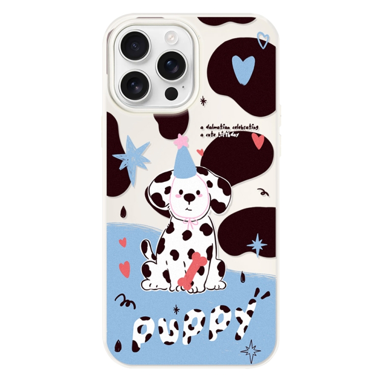 For iPhone 14 Pro Skin Feeling Jelly TPU Hybrid PC Phone Case(Spotted Puppy White)
For iPhone 14 Pro Skin Feeling Jelly TPU Hybrid PC Phone Case(Spotted Puppy White)