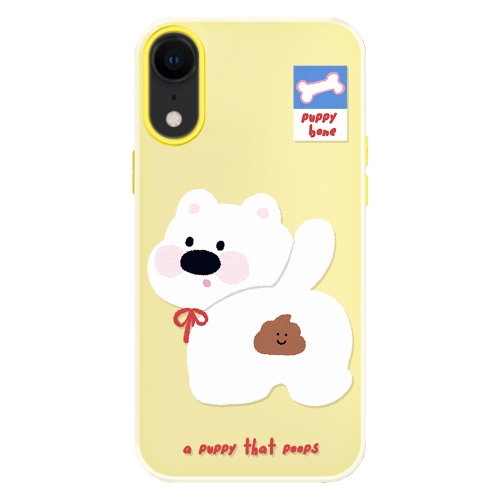 For iPhone XR Skin Feeling Jelly TPU Hybrid PC Phone Case(Pooping Puppy Yellow)
For iPhone XR Skin Feeling Jelly TPU Hybrid PC Phone Case(Pooping Puppy Yellow)