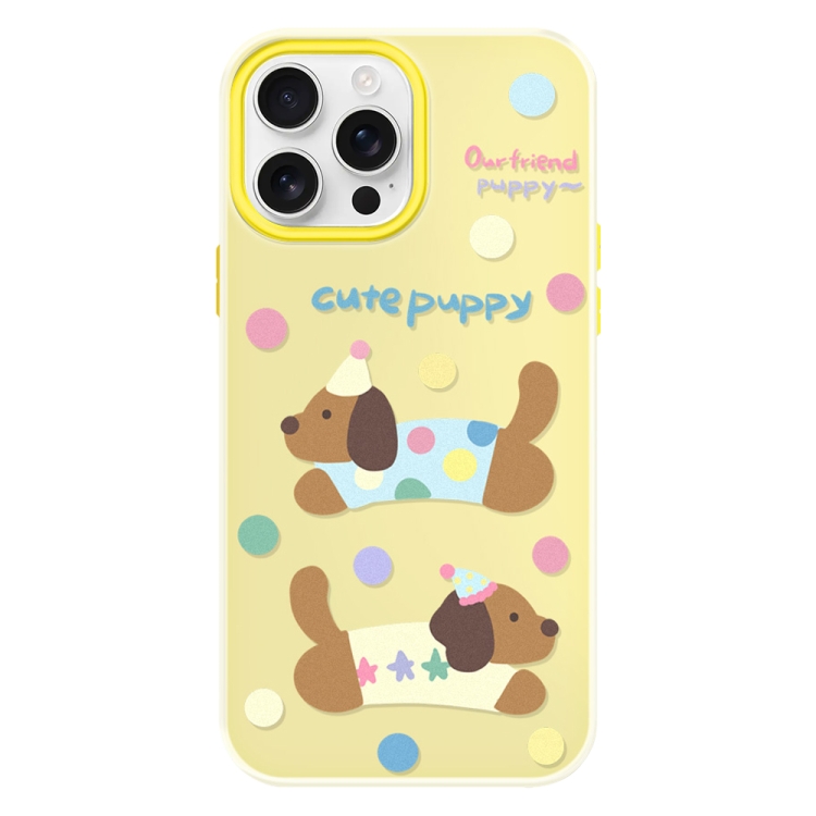 For iPhone 15 Pro Max Skin Feeling Jelly TPU Hybrid PC Phone Case(Cute Puppy Yellow)
For iPhone 15 Pro Max Skin Feeling Jelly TPU Hybrid PC Phone Case(Cute Puppy Yellow)