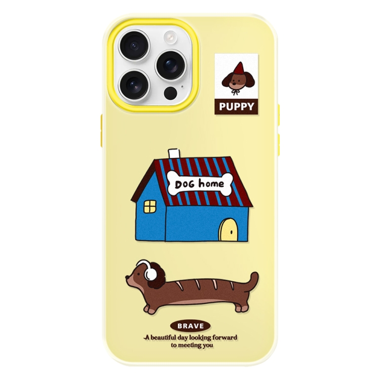 For iPhone 13 Pro Max Skin Feeling Jelly TPU Hybrid PC Phone Case(Dog House Yellow)
For iPhone 13 Pro Max Skin Feeling Jelly TPU Hybrid PC Phone Case(Dog House Yellow)