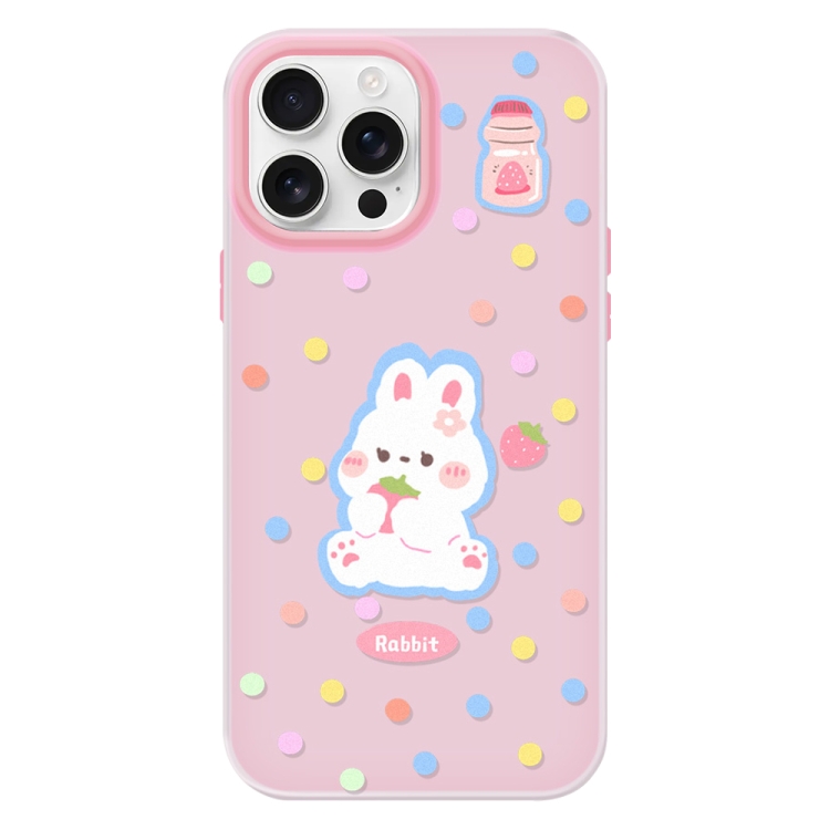 For iPhone 12 Pro Max Skin Feeling Jelly TPU Hybrid PC Phone Case(Polka Dot Rabbit Pink)
For iPhone 12 Pro Max Skin Feeling Jelly TPU Hybrid PC Phone Case(Polka Dot Rabbit Pink)