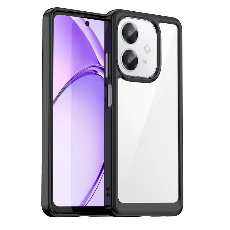 For OPPO A3 4G / A40 / A40m / A60 Colorful Series Acrylic Hybrid TPU Phone Case(Black)
For OPPO A3 4G / A40 / A40m / A60 Colorful Series Acrylic Hybrid TPU Phone Case(Black)