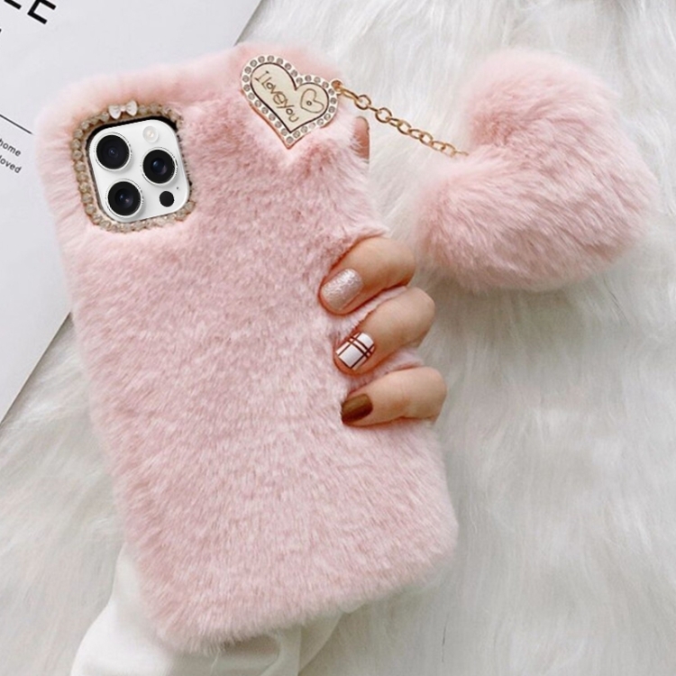For iPhone 13 Pro Gold Diamond Flower Decorated Plush Silicone Phone Case with Pendant(Pink)
For iPhone 13 Pro Gold Diamond Flower Decorated Plush Silicone Phone Case with Pendant(Pink)