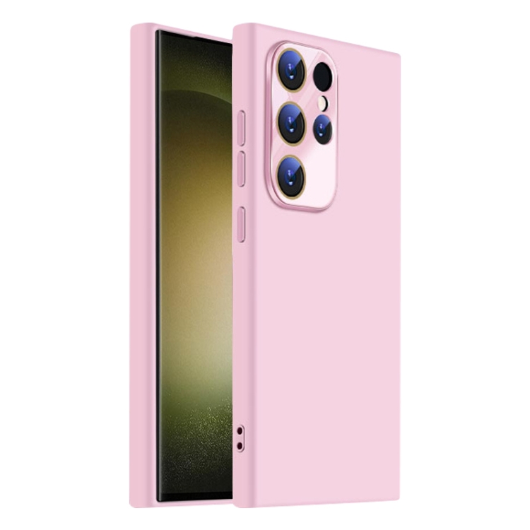 For Samsung Galaxy S23 Ultra 5G Nano Lens Cover Liquid Silicone Phone Case(Pink)
For Samsung Galaxy S23 Ultra 5G Nano Lens Cover Liquid Silicone Phone Case(Pink)