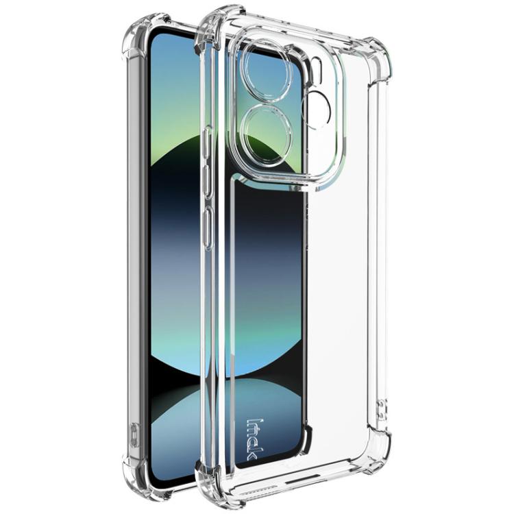 For Redmi Note 14 4G 164.84mm IMAK UX-4 Series Four-corner Shockproof Phone Case(Transparent)
For Redmi Note 14 4G 164.84mm IMAK UX-4 Series Four-corner Shockproof Phone Case(Transparent)