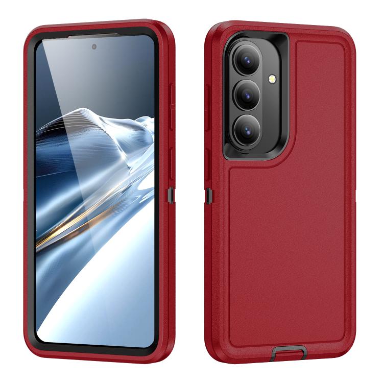 For Samsung Galaxy S26 5G Life Waterproof Rugged Phone Case(Red + Black)
For Samsung Galaxy S26 5G Life Waterproof Rugged Phone Case(Red + Black)