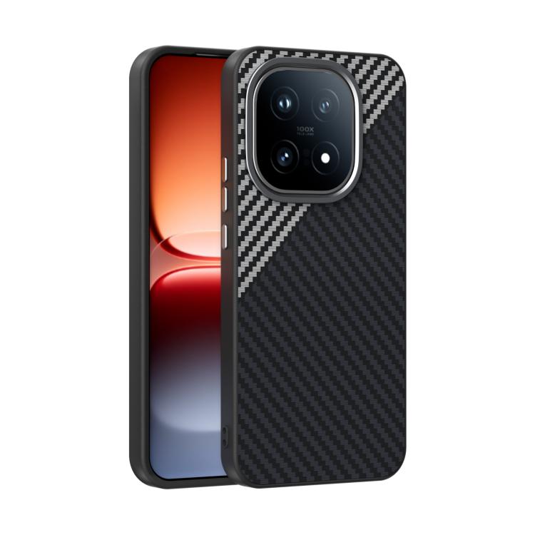 For vivo iQOO 15 ABEEL C Carbon Fiber Series 6D Micro Relief MagSafe Phone Case(Black Grey)
For vivo iQOO 15 ABEEL C Carbon Fiber Series 6D Micro Relief MagSafe Phone Case(Black Grey)