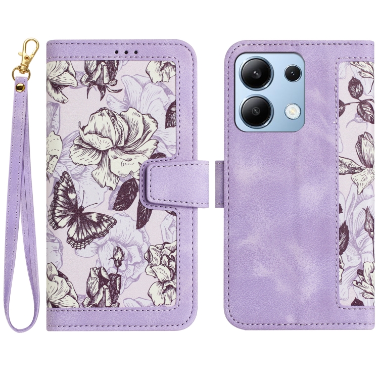 For Redmi Note 13 4G Floral Pattern Leather Phone Case with Lanyard(Light Purple)
For Redmi Note 13 4G Floral Pattern Leather Phone Case with Lanyard(Light Purple)