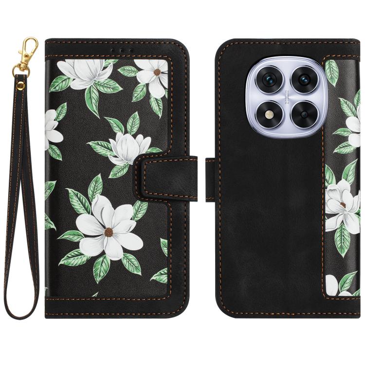 For Redmi Note 14 Pro+ 5G Floral Pattern Leather Phone Case with Lanyard(Black)
For Redmi Note 14 Pro+ 5G Floral Pattern Leather Phone Case with Lanyard(Black)