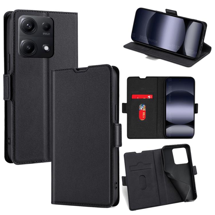 For Redmi Note 14S 4G Ultra-thin Voltage Side Buckle Horizontal Flip Leather Phone Case(Black)
For Redmi Note 14S 4G Ultra-thin Voltage Side Buckle Horizontal Flip Leather Phone Case(Black)