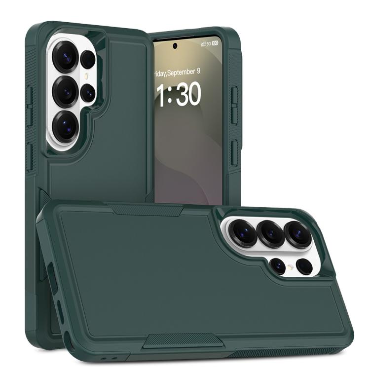 For Samsung Galaxy S26 Ultra 5G 2 in 1 PC + TPU Phone Case(Dark Green)
For Samsung Galaxy S26 Ultra 5G 2 in 1 PC + TPU Phone Case(Dark Green)