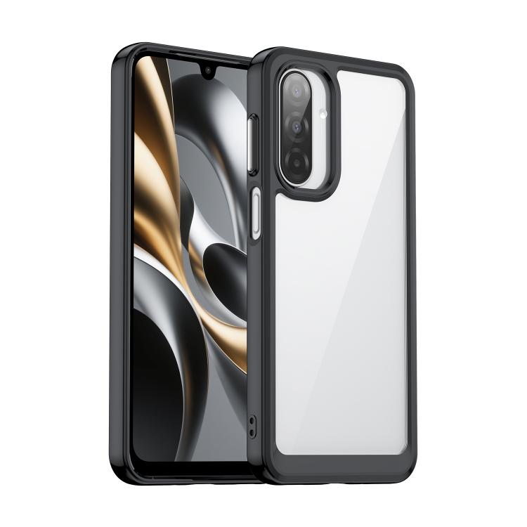 For Samsung Galaxy A17 5G Colorful Series Acrylic Hybrid TPU Phone Case(Black)
For Samsung Galaxy A17 5G Colorful Series Acrylic Hybrid TPU Phone Case(Black)