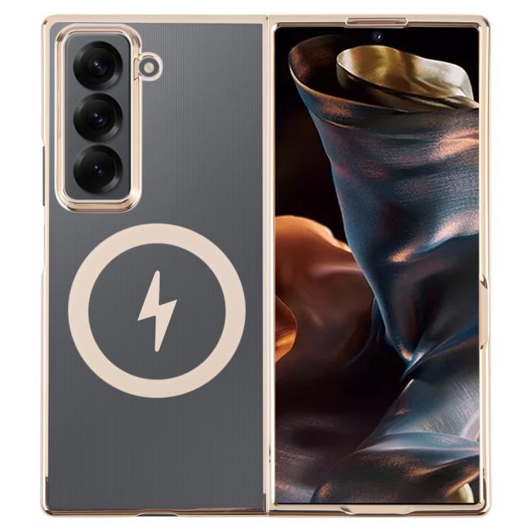 For Samsung Galaxy Z Fold Special / W25 6D Glossy Electroplated PC MagSafe Phone Case(Desert Gold)
For Samsung Galaxy Z Fold Special / W25 6D Glossy Electroplated PC MagSafe Phone Case(Desert Gold)