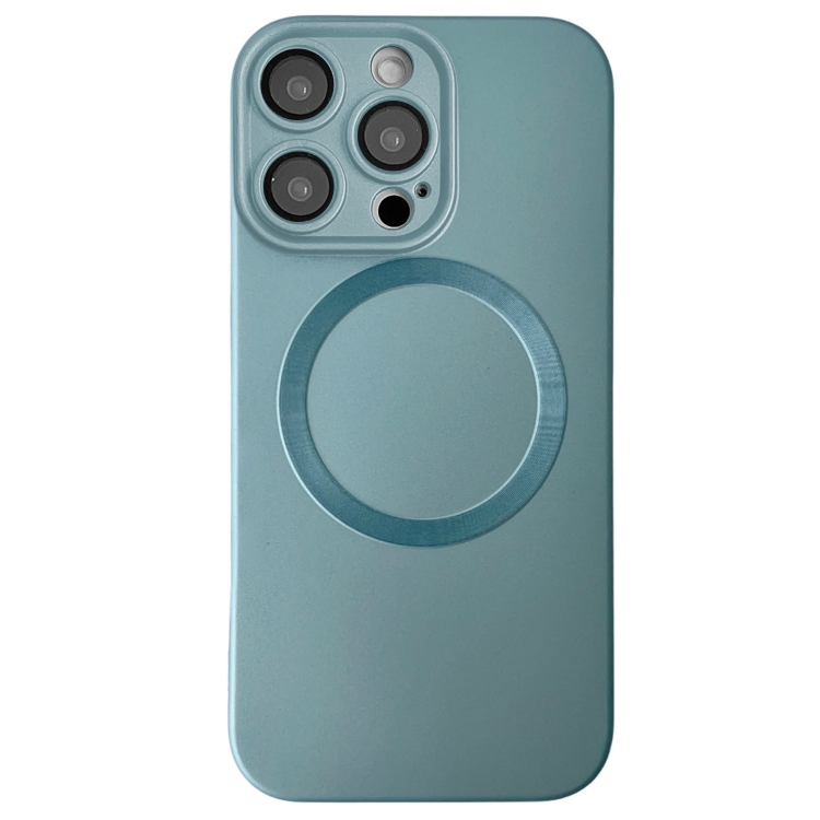 For iPhone 15 Pro Max Metallic Paint CD Texture MagSafe TPU Phone Case(Sierra Blue)
For iPhone 15 Pro Max Metallic Paint CD Texture MagSafe TPU Phone Case(Sierra Blue)