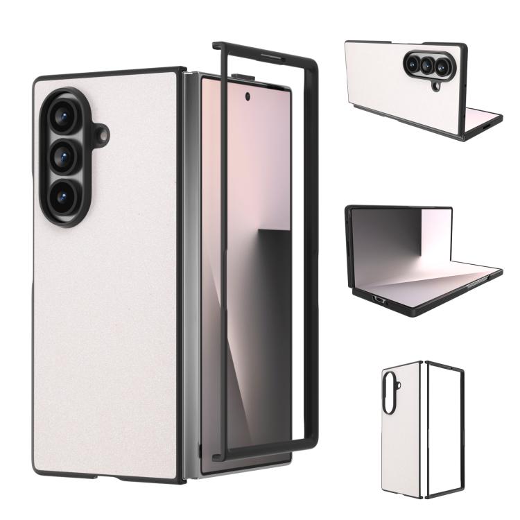 For Samsung Galaxy Z Fold7 5G Black Frame Glitter Shockproof Phone Case(White) 
For Samsung Galaxy Z Fold7 5G Black Frame Glitter Shockproof Phone Case(White)