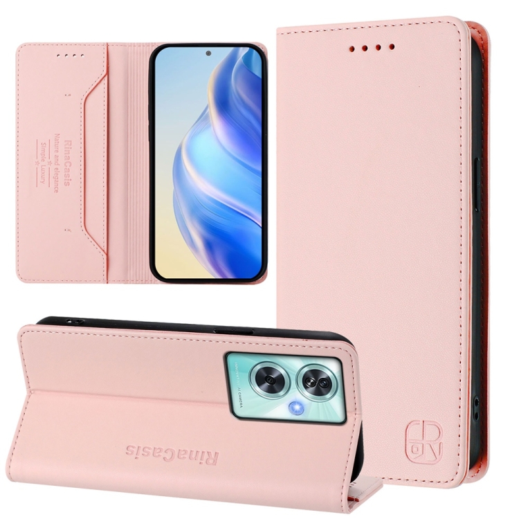 For OnePlus Nord N30 SE RC01 Dual-Folded Magnetic Suction RFID Leather Phone Case(Pink)
For OnePlus Nord N30 SE RC01 Dual-Folded Magnetic Suction RFID Leather Phone Case(Pink)