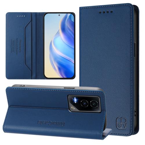 For Honor GT RC01 Dual-Folded Magnetic Suction RFID Leather Phone Case(Dark Blue)
For Honor GT RC01 Dual-Folded Magnetic Suction RFID Leather Phone Case(Dark Blue)
