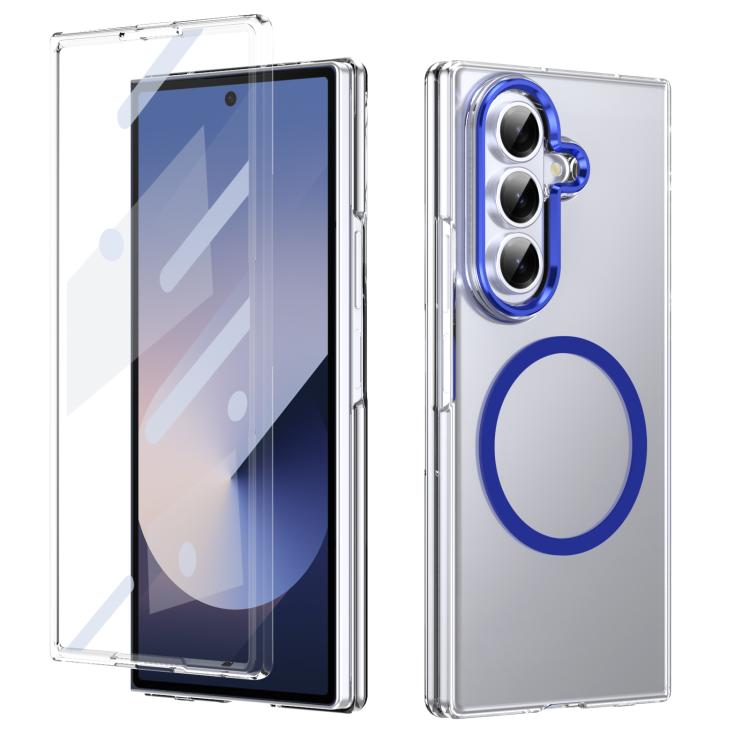 For Samsung Galaxy Z Fold7 5G lce Folding Series MagSafe Integrated Clear PC Phone Case(Royal Blue)
For Samsung Galaxy Z Fold7 5G lce Folding Series MagSafe Integrated Clear PC Phone Case(Royal Blue)