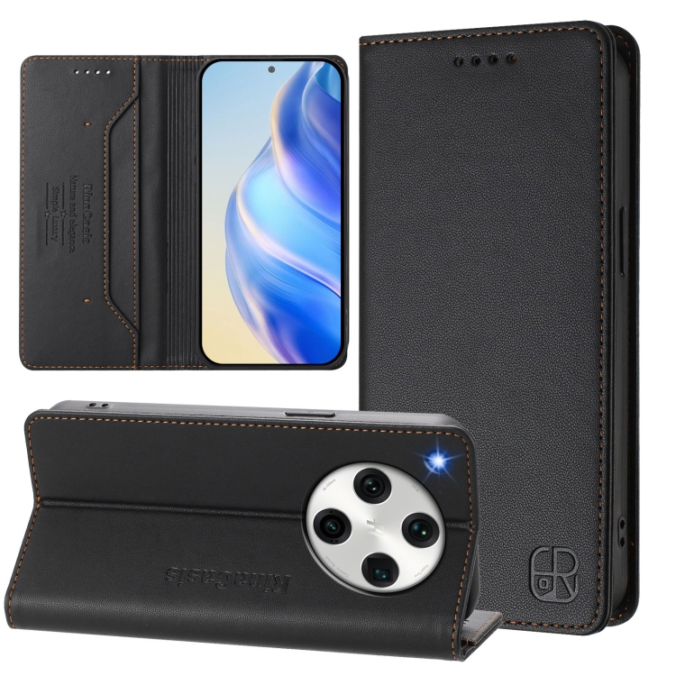 For OPPO Find X8 Pro RC01 Dual-Folded Magnetic Suction RFID Leather Phone Case(Black)
For OPPO Find X8 Pro RC01 Dual-Folded Magnetic Suction RFID Leather Phone Case(Black)
