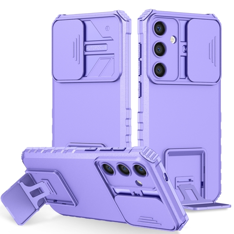 For Samsung Galaxy S25+ 5G Stereoscopic Holder Sliding Camshield Phone Case(Purple)
For Samsung Galaxy S25+ 5G Stereoscopic Holder Sliding Camshield Phone Case(Purple)
