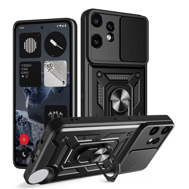 For Nothing CMF Phone 2 Pro Sliding Camera Cover Design TPU+PC Phone Case(Black)
For Nothing CMF Phone 2 Pro Sliding Camera Cover Design TPU+PC Phone Case(Black)