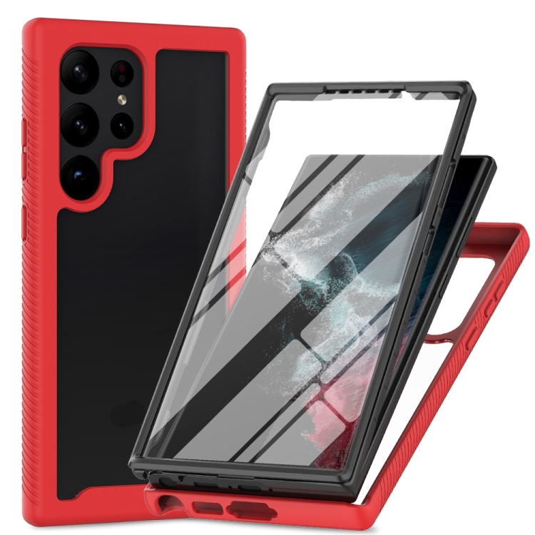 For Samsung Galaxy S24 Ultra 5G Starry Sky Solid Color Series PC + TPU Phone Case with PET Film(Red)
For Samsung Galaxy S24 Ultra 5G Starry Sky Solid Color Series PC + TPU Phone Case with PET Film(Red)