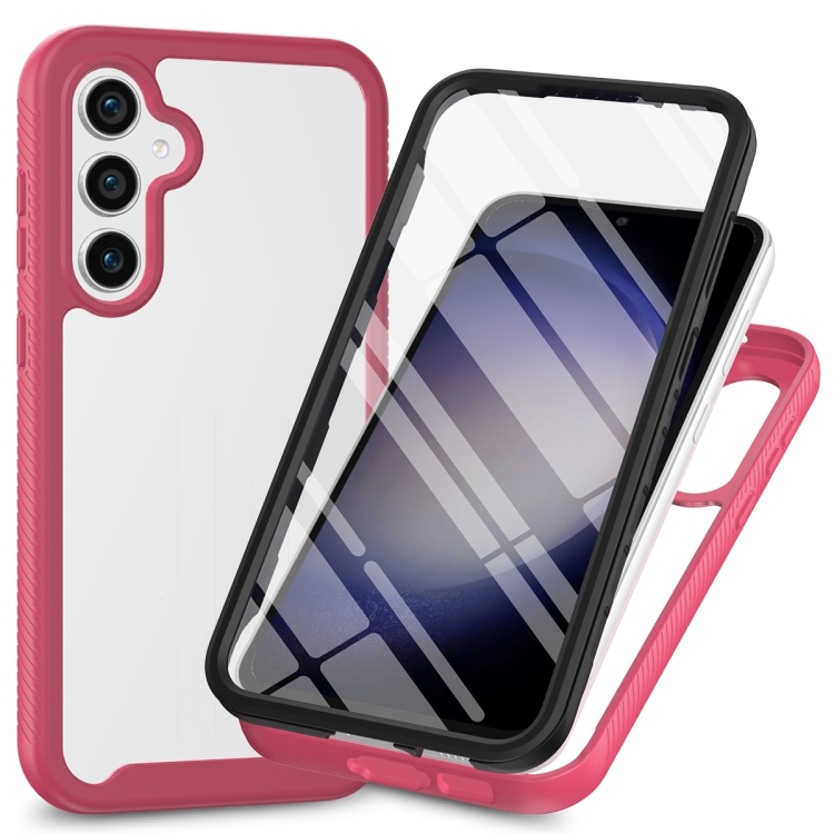 For Samsung Galaxy S24+ 5G Starry Sky Solid Color Series PC + TPU Phone Case with PET Film(Pink)
For Samsung Galaxy S24+ 5G Starry Sky Solid Color Series PC + TPU Phone Case with PET Film(Pink)