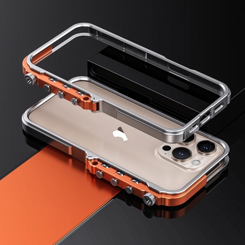 For iPhone 15 Pro Max Mechanical Armor Creative Metal Frame Aluminum Alloy Phone Case(Silver)
For iPhone 15 Pro Max Mechanical Armor Creative Metal Frame Aluminum Alloy Phone Case(Silver)