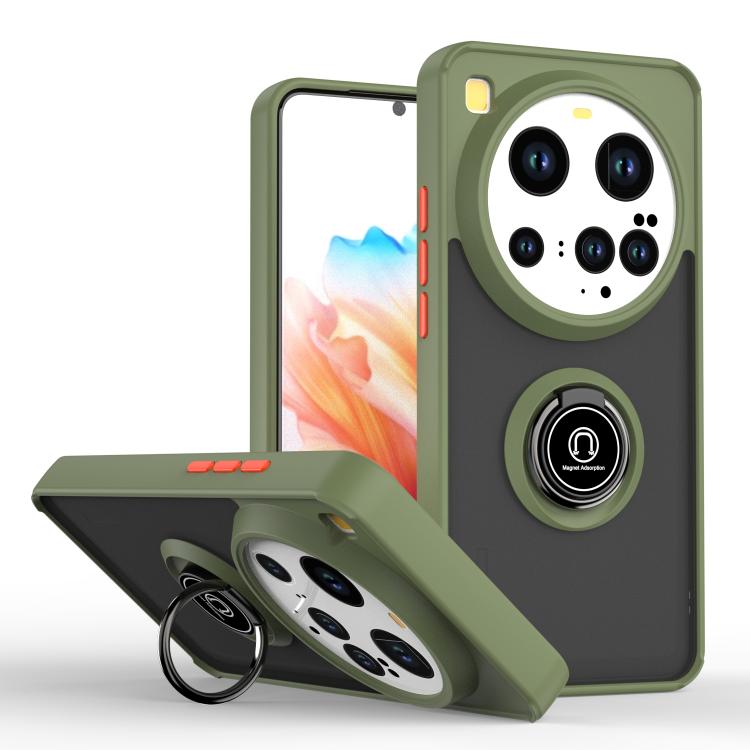 For Xiaomi 15 Ultra Q Shadow 1 Series TPU + PC Phone Case with Ring(Army Green)
For Xiaomi 15 Ultra Q Shadow 1 Series TPU + PC Phone Case with Ring(Army Green)