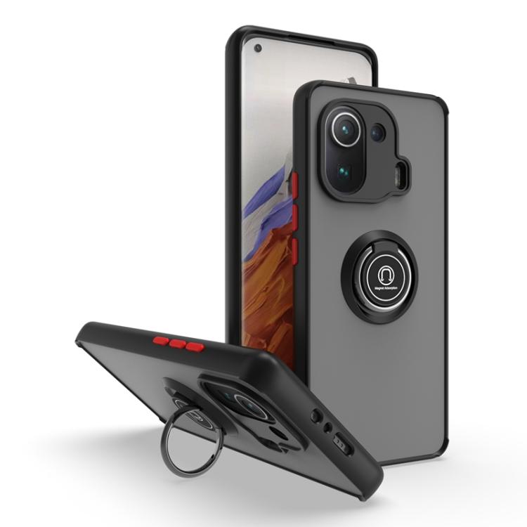 For Xiaomi 11 Pro Q Shadow 1 Series TPU + PC Phone Case with Ring(Black+Black)
For Xiaomi 11 Pro Q Shadow 1 Series TPU + PC Phone Case with Ring(Black+Black)