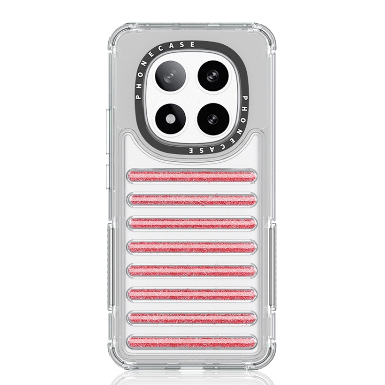 For Redmi Note 14 Pro+ 5G Capsule Glitter TPU Hybrid PC Airbag Phone Case(Red)
For Redmi Note 14 Pro+ 5G Capsule Glitter TPU Hybrid PC Airbag Phone Case(Red)