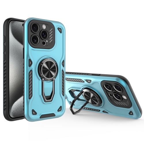 For iPhone 15 Pro Max Metal Rotating Bracket TPU + PC Magnetic Phone Case(Bright Blue)
For iPhone 15 Pro Max Metal Rotating Bracket TPU + PC Magnetic Phone Case(Bright Blue)
