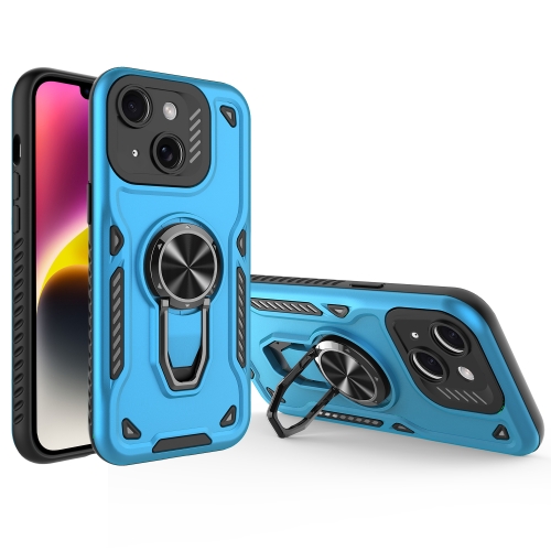For iPhone 14 Metal Rotating Bracket TPU + PC Magnetic Phone Case(Blue)
For iPhone 14 Metal Rotating Bracket TPU + PC Magnetic Phone Case(Blue)