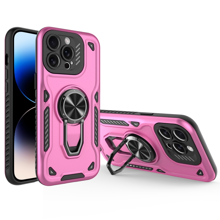 For iPhone 14 Pro Metal Rotating Bracket TPU + PC Magnetic Phone Case(Pink Purple)
For iPhone 14 Pro Metal Rotating Bracket TPU + PC Magnetic Phone Case(Pink Purple)