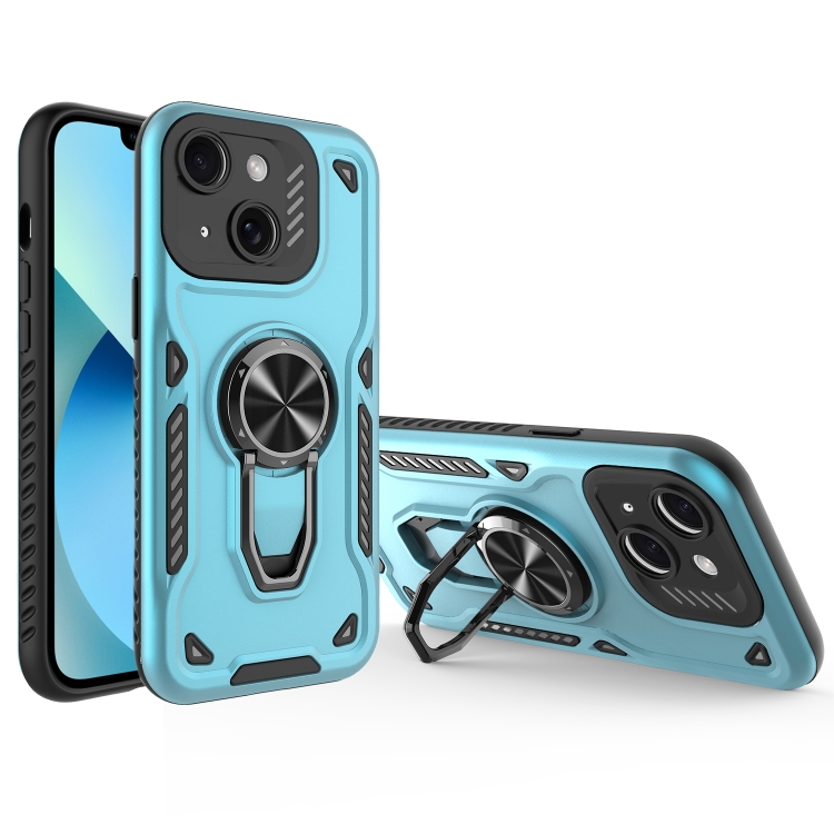 For iPhone 13 Metal Rotating Bracket TPU + PC Magnetic Phone Case(Bright Blue)
For iPhone 13 Metal Rotating Bracket TPU + PC Magnetic Phone Case(Bright Blue)