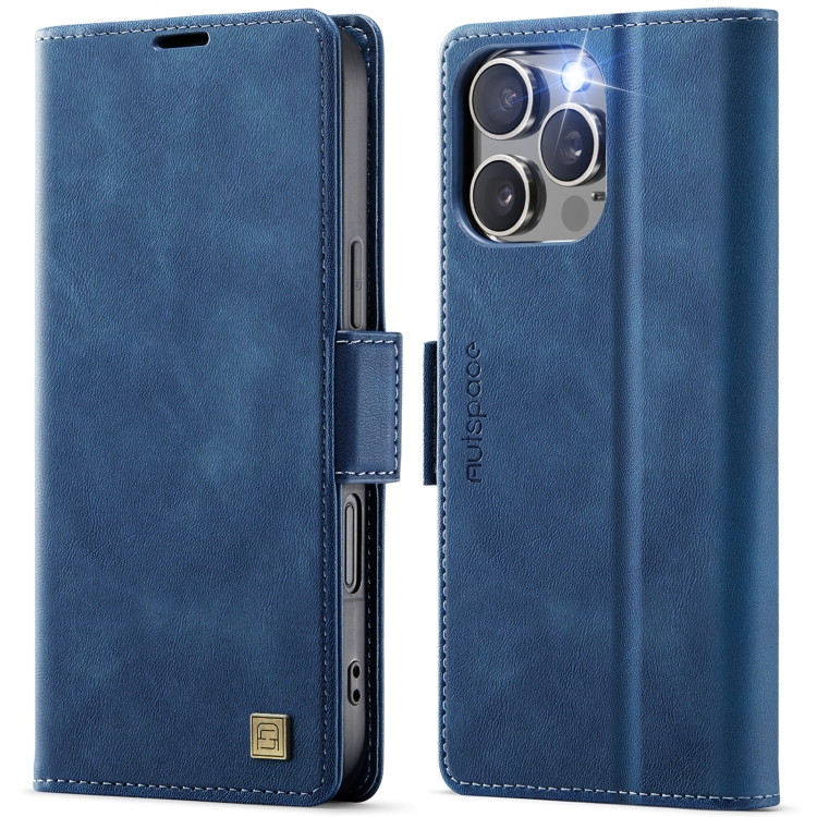 For iPhone 16 Pro Max AutSpace A11 Side Buckle MagSafe Magnetic RFID Phone Leather Case(Blue)
For iPhone 16 Pro Max AutSpace A11 Side Buckle MagSafe Magnetic RFID Phone Leather Case(Blue)
