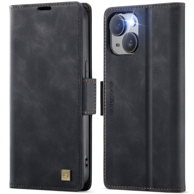 For iPhone 14 Plus AutSpace A11 Side Buckle MagSafe Magnetic RFID Phone Leather Case(Black)
For iPhone 14 Plus AutSpace A11 Side Buckle MagSafe Magnetic RFID Phone Leather Case(Black)