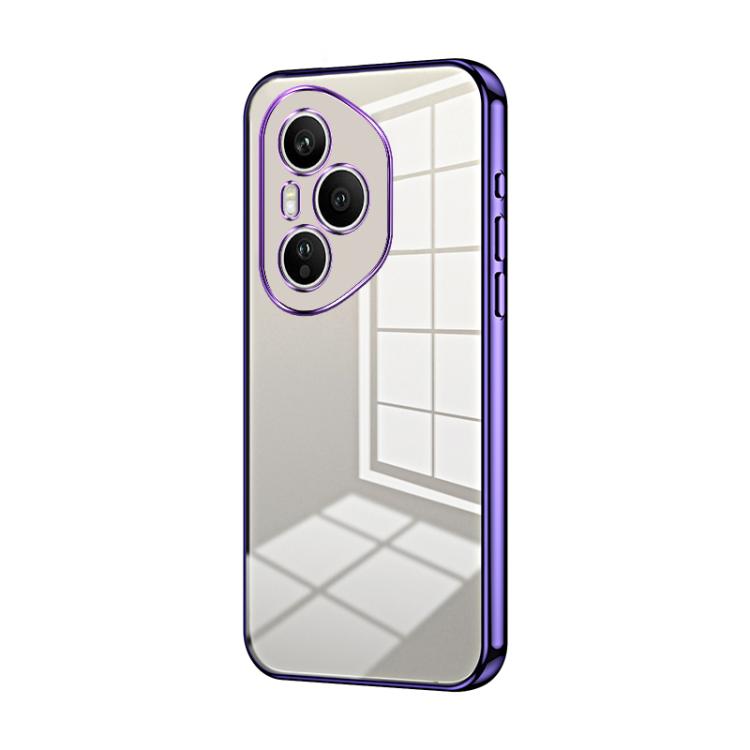 For Honor 400 Pro Global 160.8mm Transparent Plating Fine Hole Phone Case(Purple)
For Honor 400 Pro Global 160.8mm Transparent Plating Fine Hole Phone Case(Purple)
