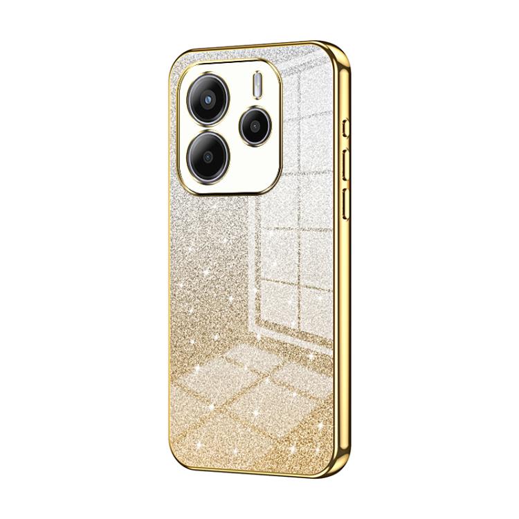 For Redmi Note14 4G 163.25mm Gradient Glitter Powder Electroplated Phone Case(Gold)
For Redmi Note14 4G 163.25mm Gradient Glitter Powder Electroplated Phone Case(Gold)